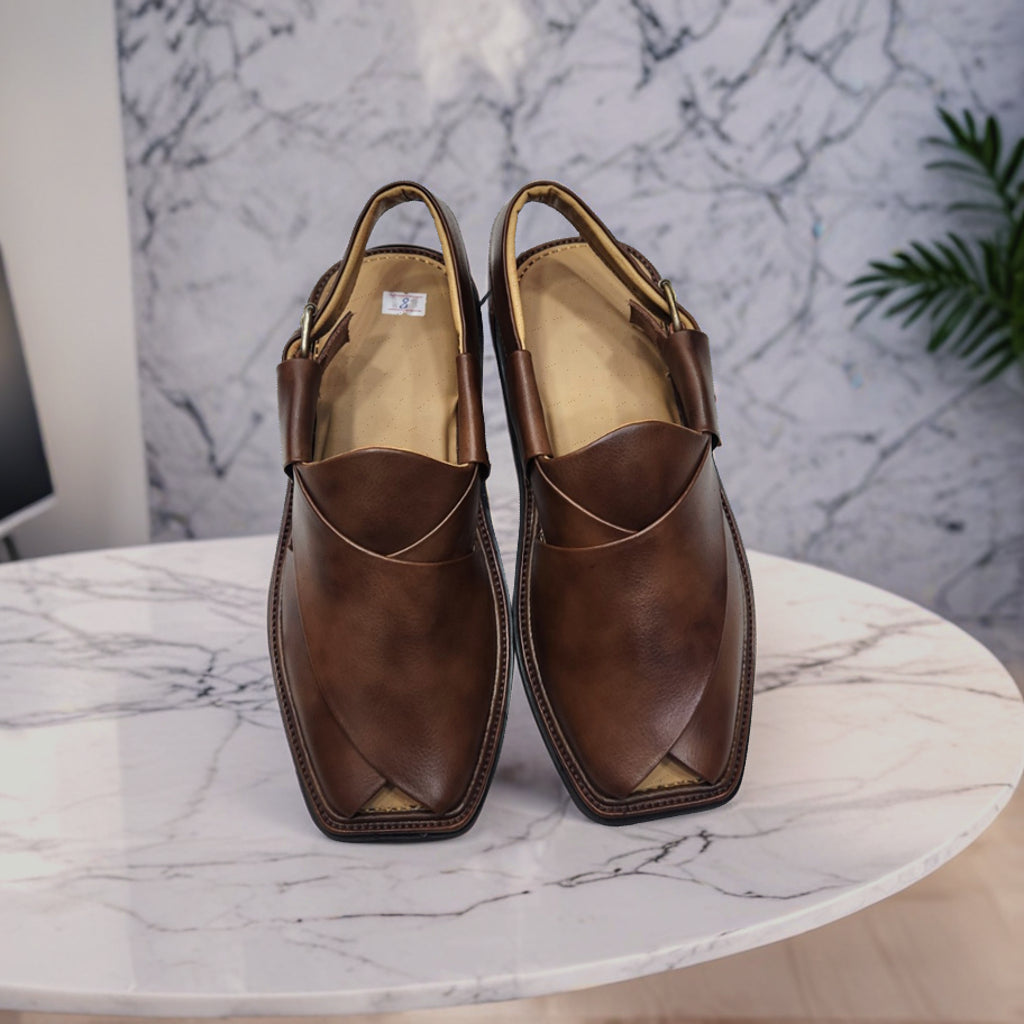 Smart Zalmi Peshawari Chappal (Double Shade)