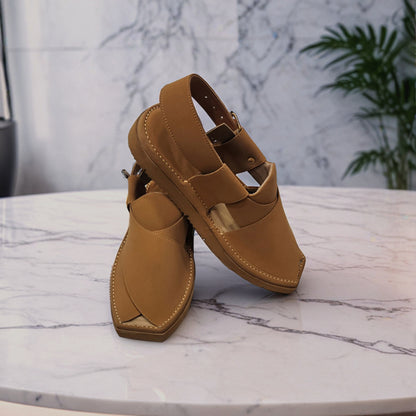 Smart Kaptan Peshawari Chappal(grey color