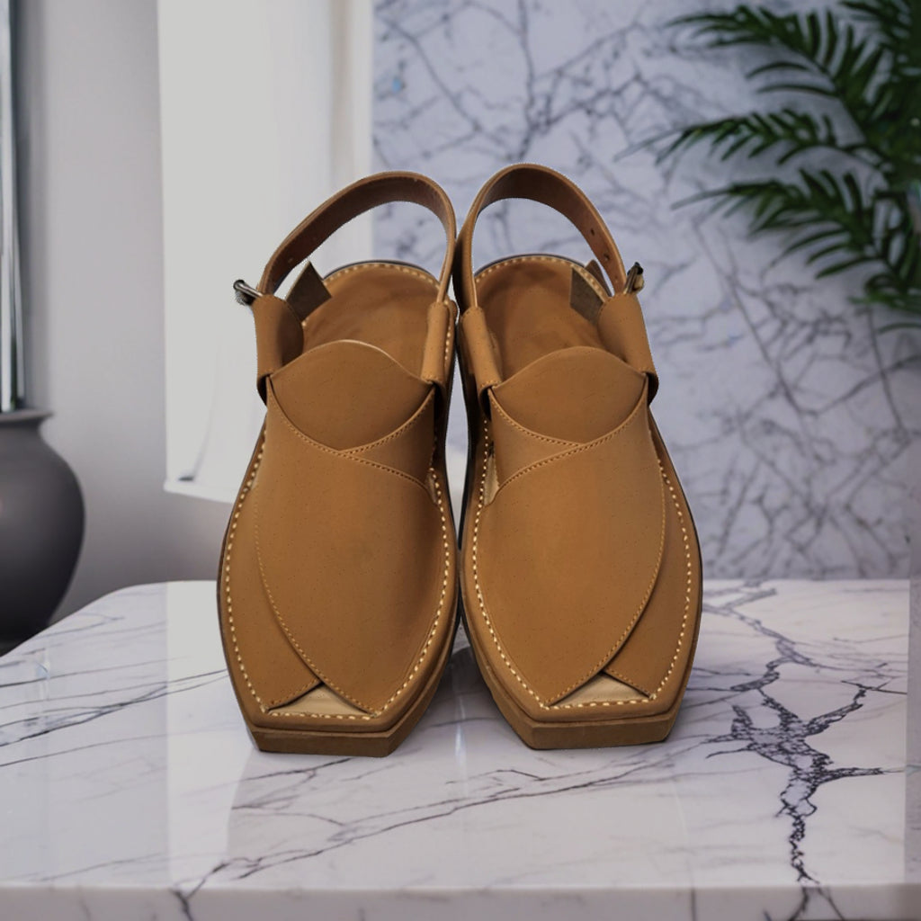 Smart Kaptan Peshawari Chappal(grey color